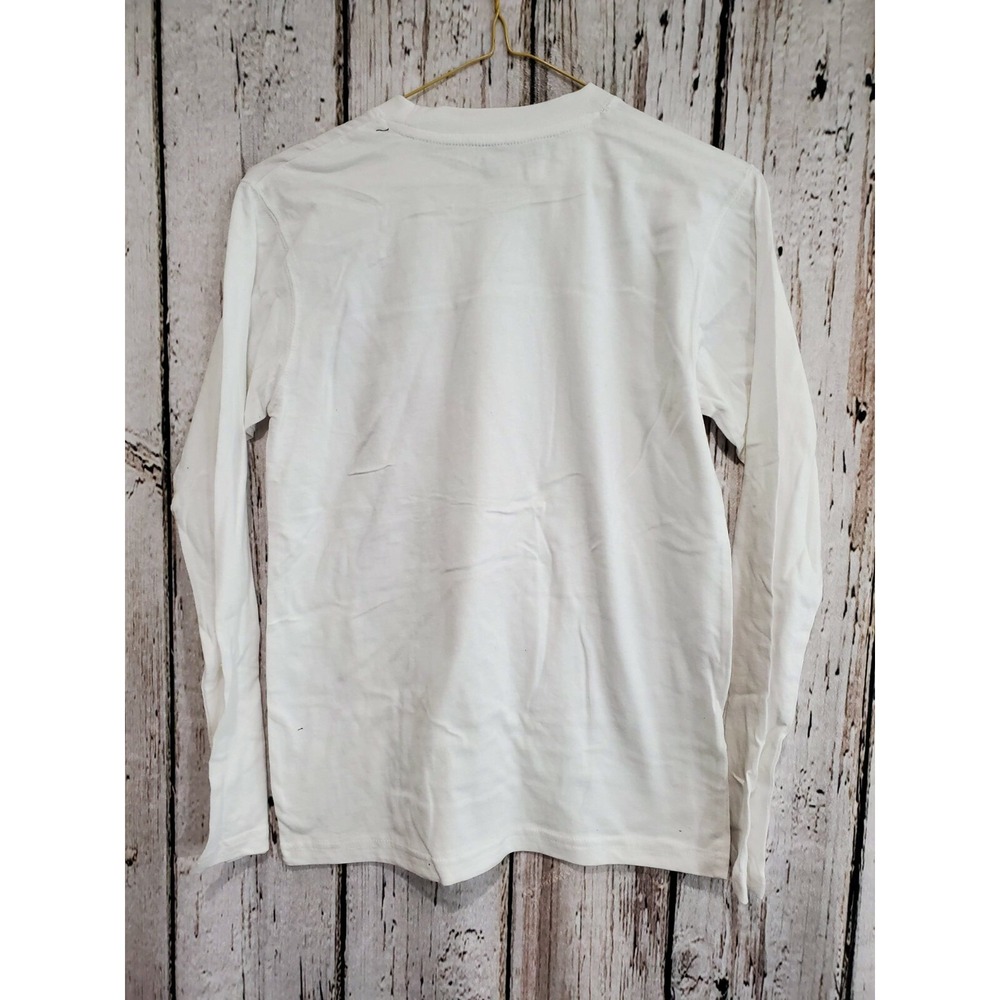 Adidas Youth Medium 10/12 NC State Wolfpack 2-in-1 Long Sleeve T-Shirt Shirts - Picture 6 of 6